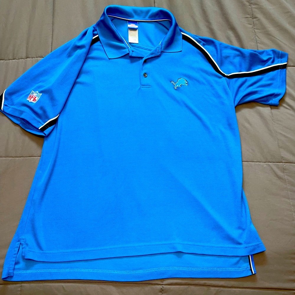Detroit Lions Reebok XL polo